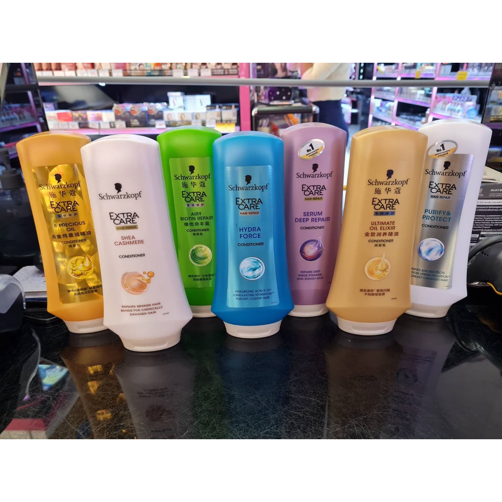 แท้พร้อมส่ง‣ (ครีมนวด) Schwarzkopf Extra Care Conditioner 400ml ชวาสคอฟ เอ็กซ์ตร้า แคร์