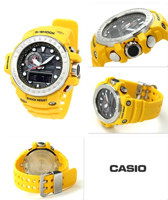 นาฬิกา CASIO G-SHOCK รุ่น GWN-1000-9ADR ของแท้ประกันศูนย์ CMG 1ปี