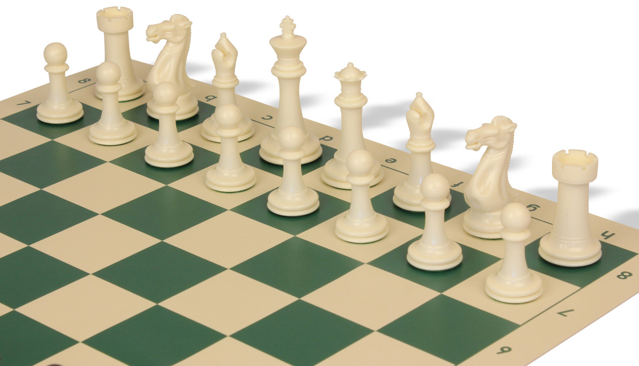 3 7/8" Big Knight Series Plastic Chess Pieces ตัวหมากรุกสากลบิกไนท์
