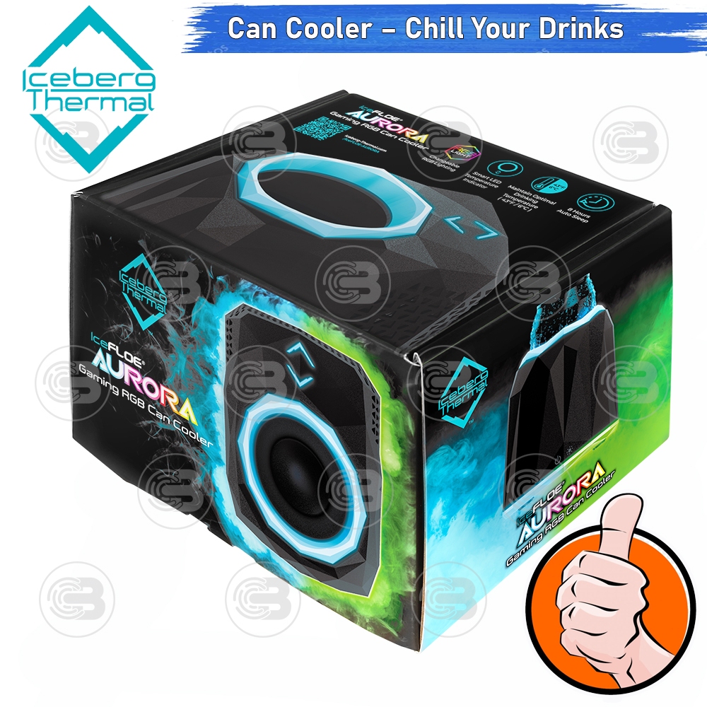 [CoolBlasterThai] Iceberg Thermal IceFLOE AURORA Can Cooler A-RGB ประกัน 2 ปี