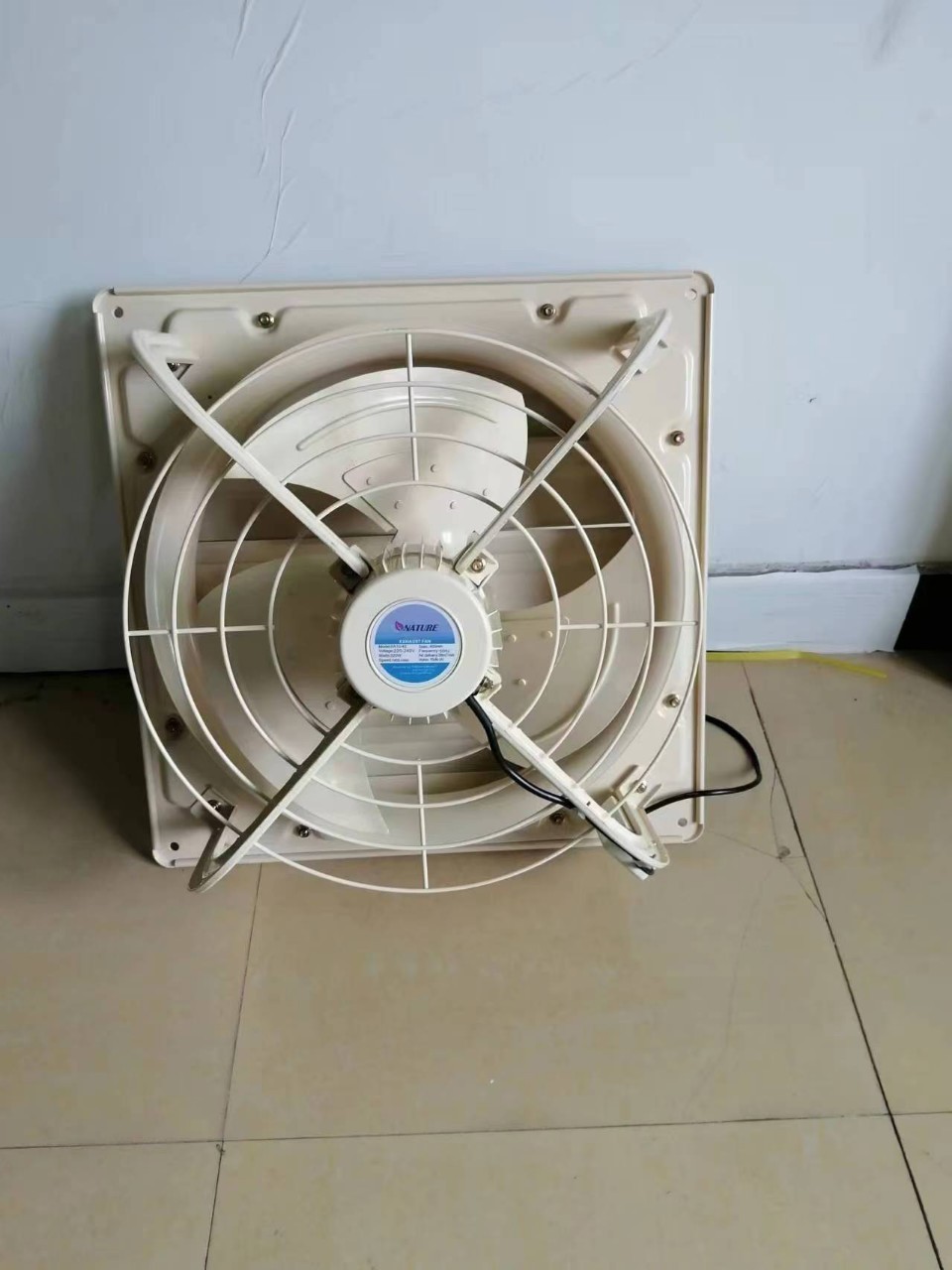 พัดลมระบายอากาศ, (Exhaust Fan), FA10-20S, 25S, 30S, 35S, 40S, 45S, (ขนาด 8,10,12,14,16,18 นิ้ว) บานเกร็ด