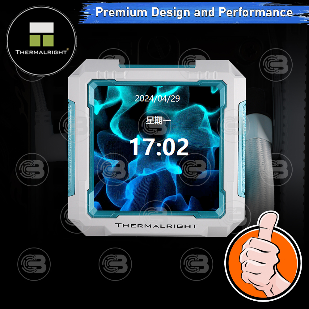 [CoolBlasterThai] Thermalright FROZEN WARFRAME PRO 360 ARGB WHITE AIO Liquid CPU Cooler (AM5/LGA1851 Ready) ประกัน 5 ปี
