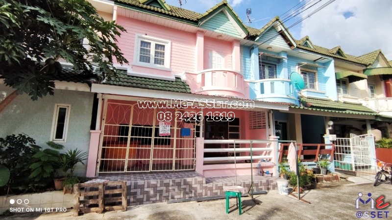 ขายทาวน์เฮ้าส์ รีโนเวทใหม่ ย่าน บึงยี่โถ รังสิต คลองสี่ ลาดสวาย : สินทรัพย์ 1 : 2 ชั้น 18.8 ตารางวา