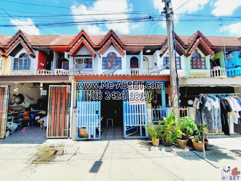 ขายทาวน์เฮ้าส์ ย่าน อ้อมน้อย กระทุ่มแบน พุทธสาคร เศรษฐกิจ1 เพชรเกษม120 : ม.เพชรเกษมไพลิน : 2 ชั้น 16 ตร.วา