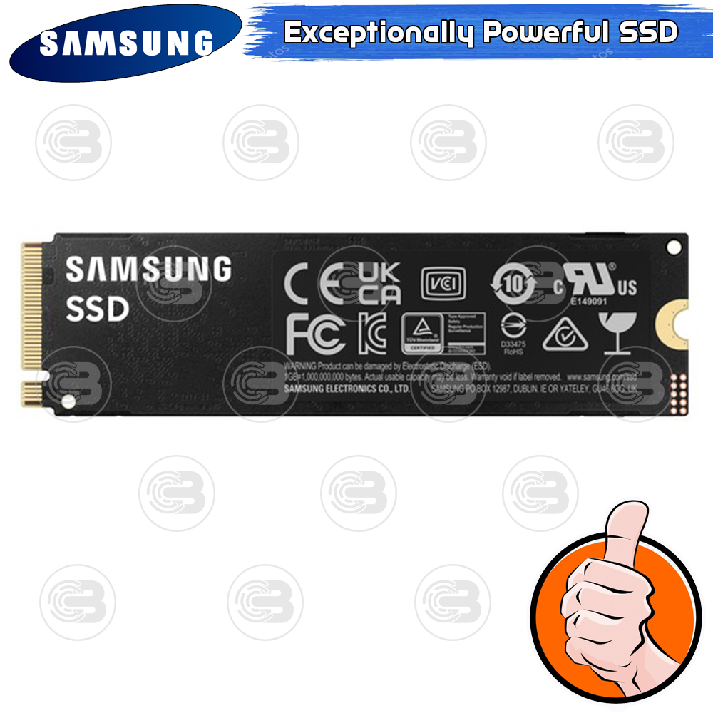 [CoolBlasterThai] SAMSUNG 990 PRO NVMe M.2 SSD PCIe Gen 4.0 1TB ประกัน 5 ปี (MZ-V9P1T0BW)