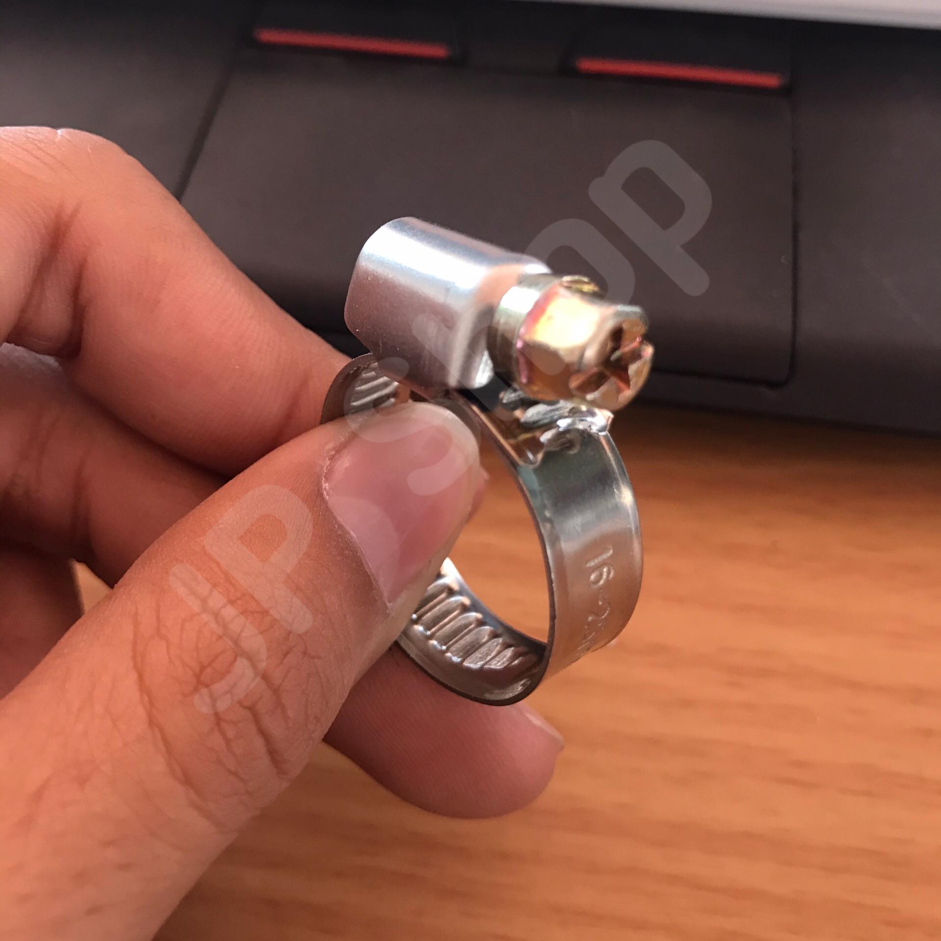 เข็มขัดรัดท่อสแตนเลส ปลอกรัดสแตนเลส 16-25 มม. แพ็คละ 5 ตัว สาย รัด ท่อ ส แตน เลส กิ๊บ รัด ท่อ ส แตน เลส ปลอก รัด ท่อ ส แตน เลส อย่างดี #1625