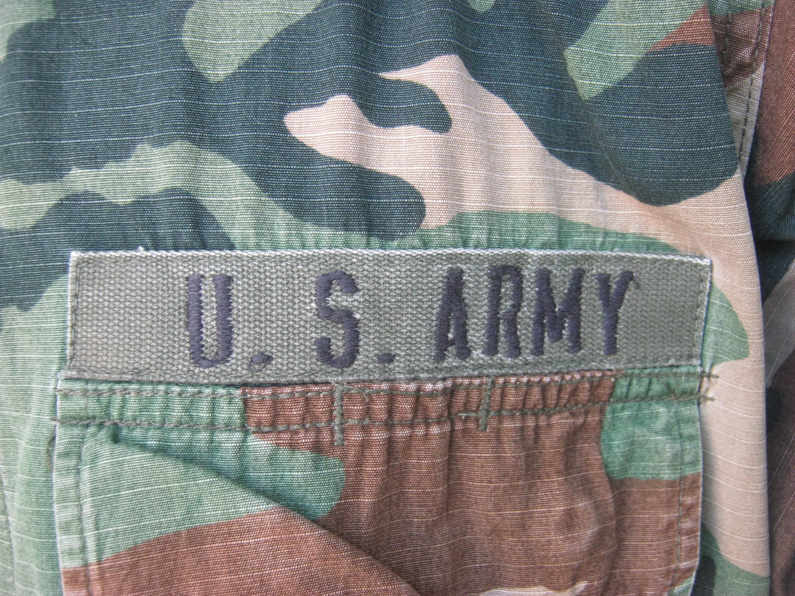 ลายพราง woodland ผ้าฝ้าย Large Regular