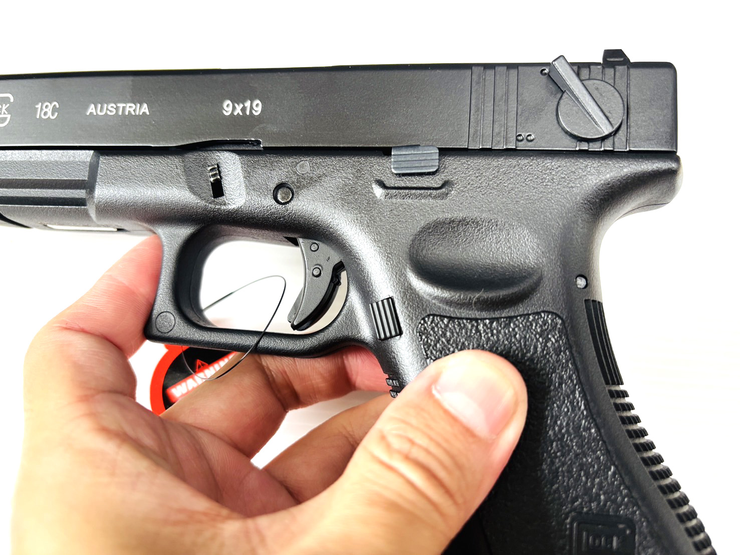 ปืนบีบีกันอัดแก็ส รุ่น Glock18 ยิงรัวได้ ยิงทีละนัดได้