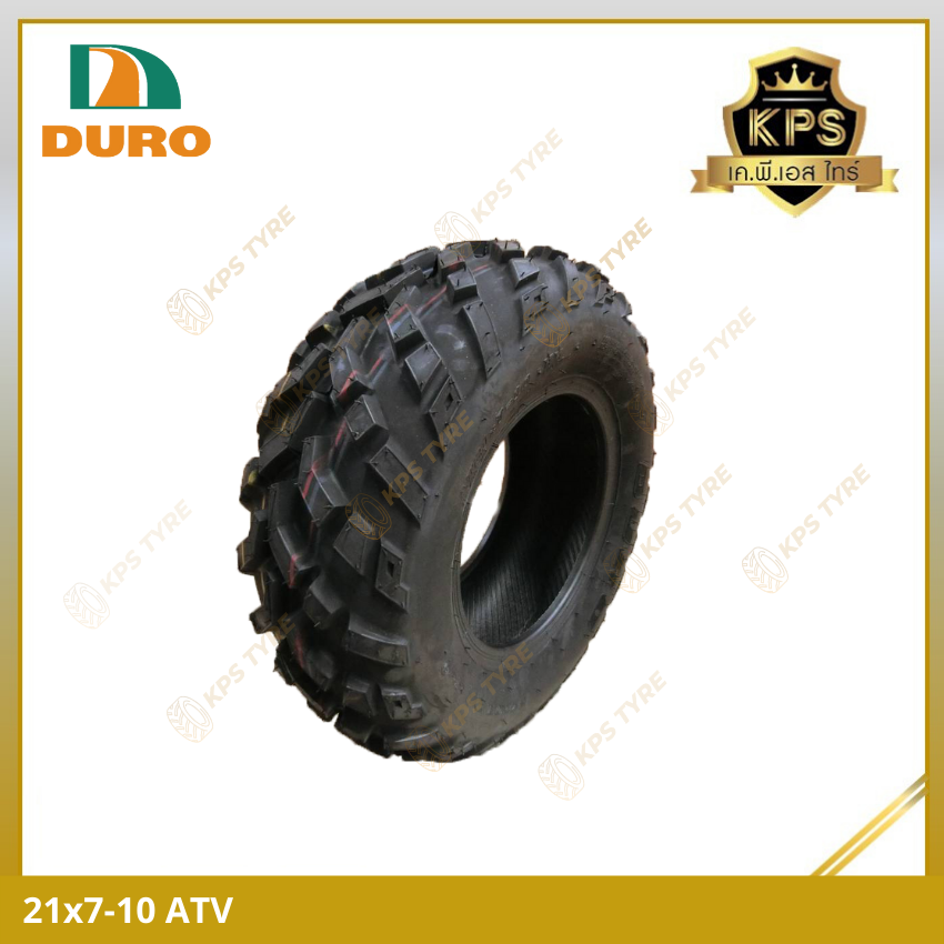 21x7-10 ยี่ห้อ DURO รุ่น DI2004 ยางเอทีวี