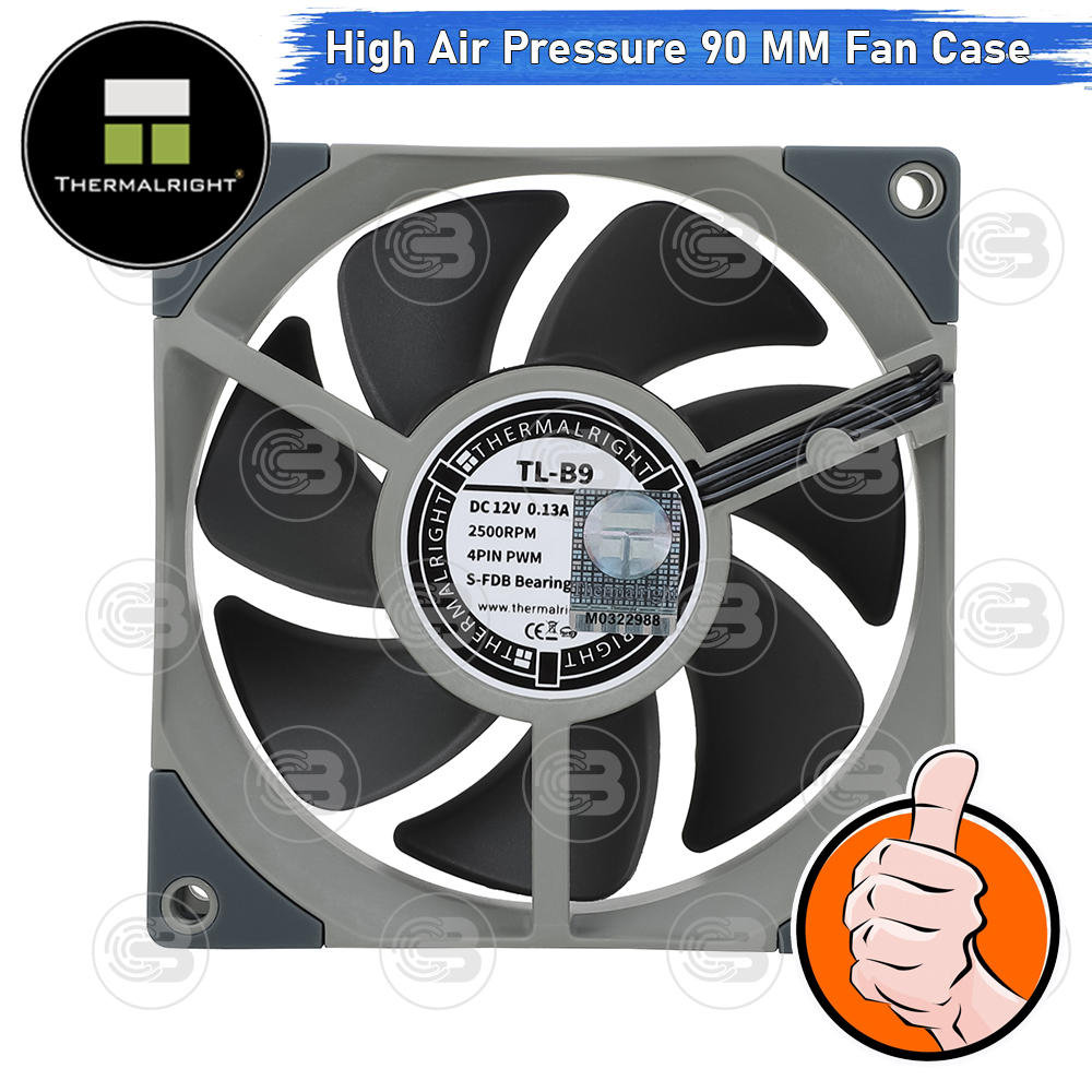 [CoolBlasterThai] Thermalright TL-B9 High Air Pressure PC Fan Case (size 92 mm.) ประกัน 6 ปี