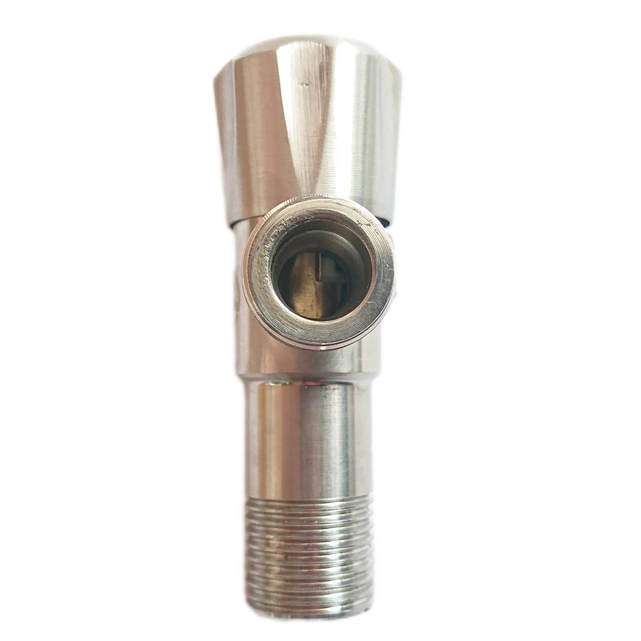 วาล์วฝักบัว 4หุน ฝังกำแพง สต๊อปวาล์ว วาล์วเปิด-ปิดน้ำ ก๊อกน้ำสแตนเลส SUS 304