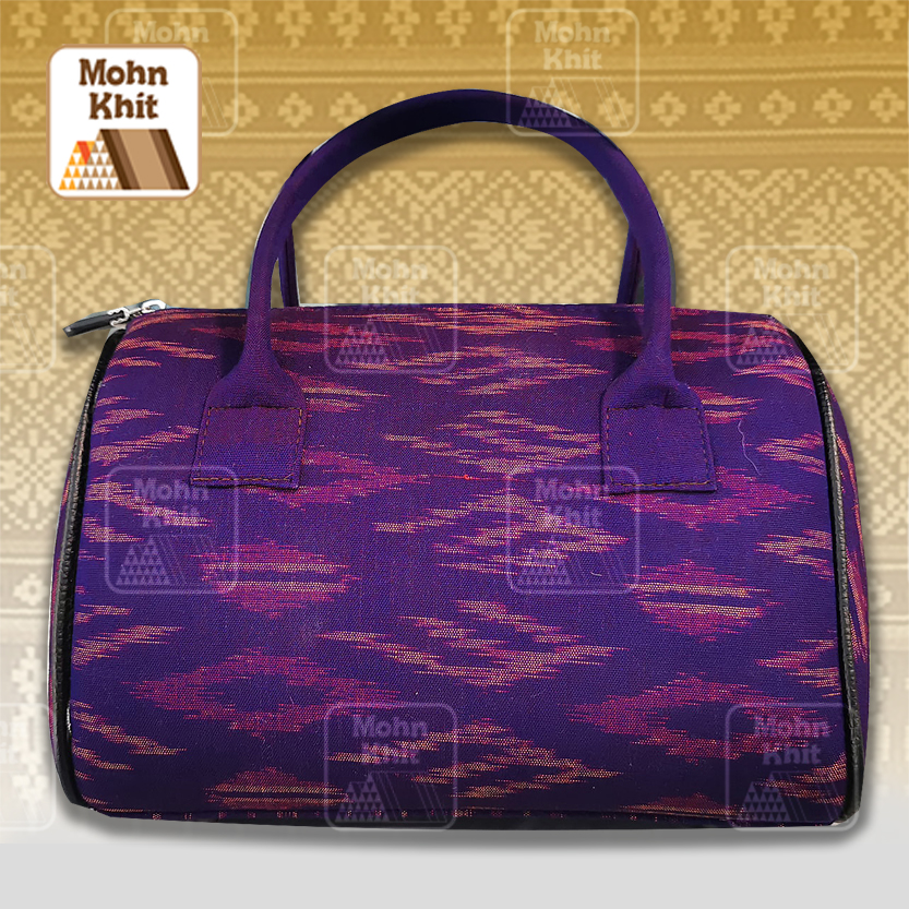 กระเป๋าขาวม้า,กระเป๋าผ้าขิด กระเป๋าถือ กระเป๋าหิ้ว 12x23x23 Cm//Khit Bag, Tote Bag, Tote Bag