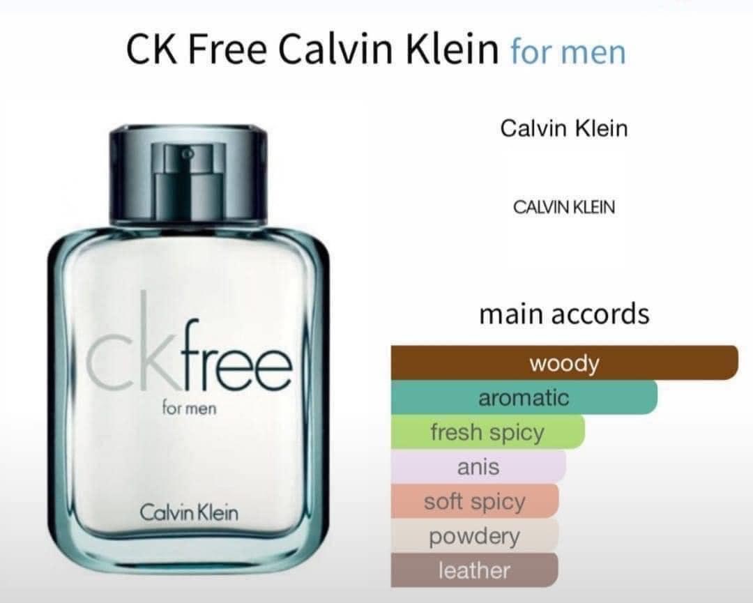 Calvin Klein CK Free for Men Eau De Toilette 30ml. ของแท้ ขนาดพกพา