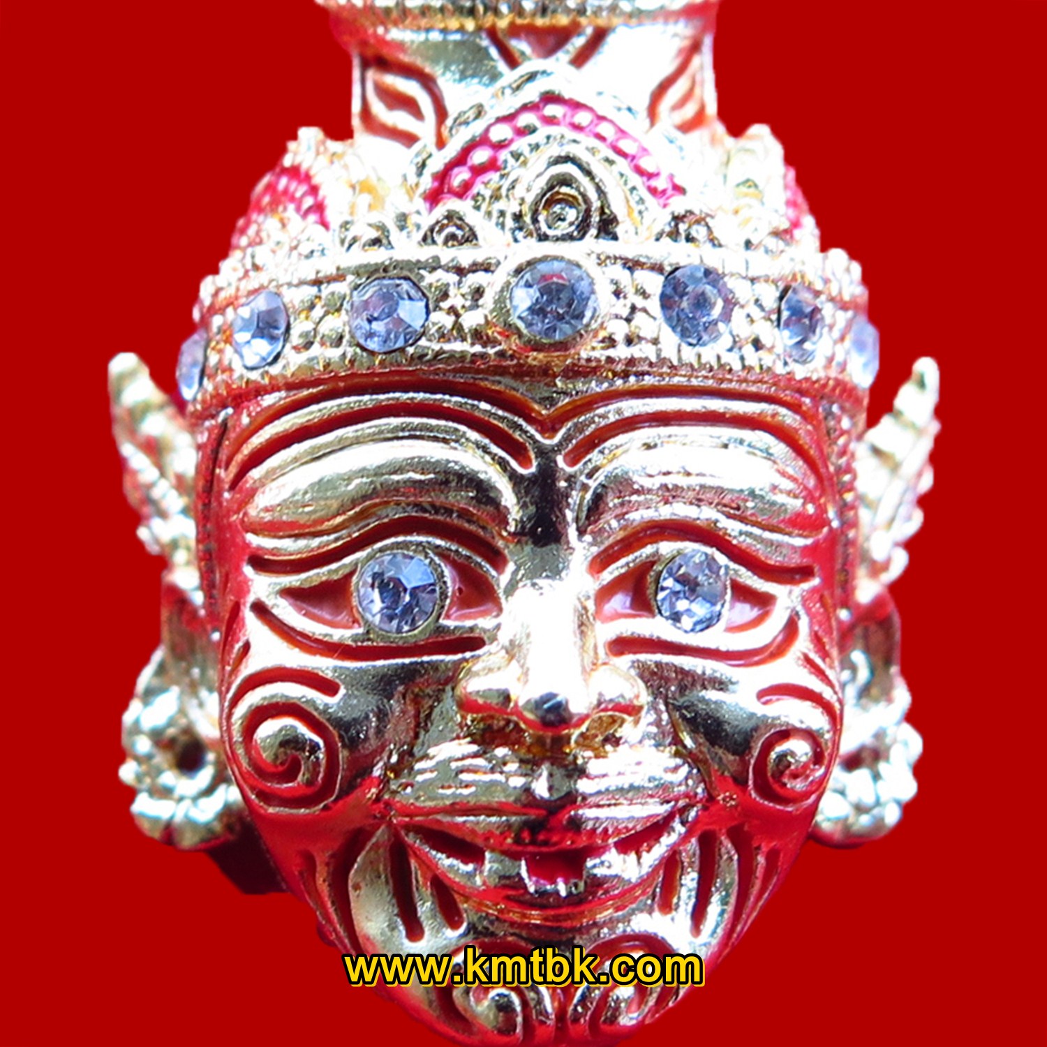 เศียรบรมครูฤาษี พ่อแก่ วัดบางพระ (หลวงพ่อเปิ่น) ปี2552 ของแท้จากวัด
