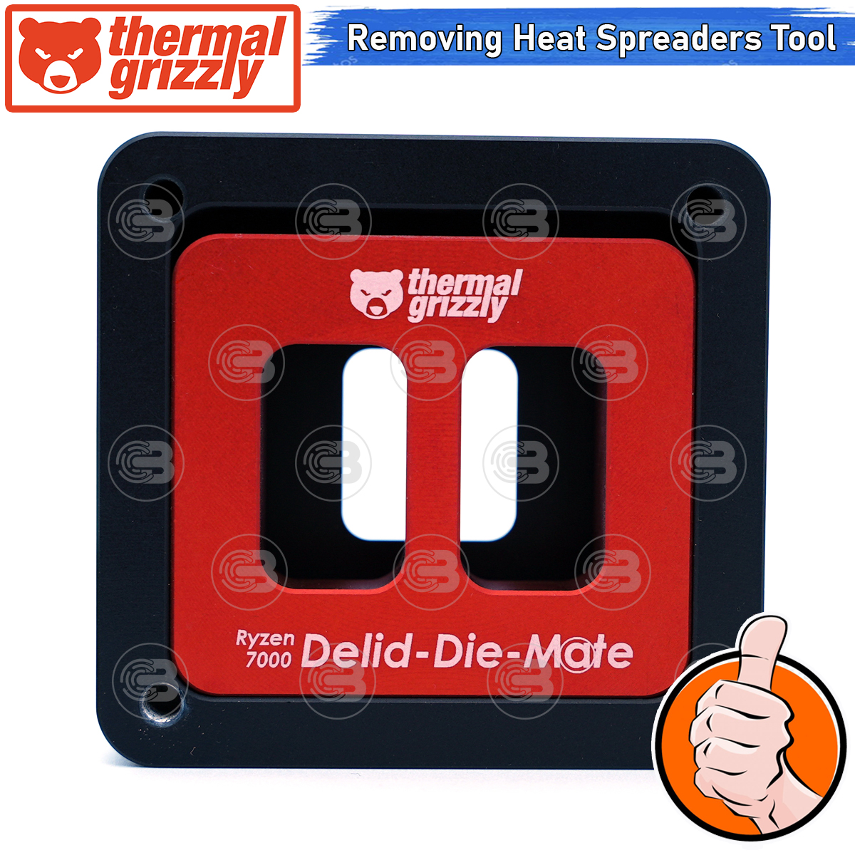 [CoolBlasterThai] Thermal Grizzly Ryzen 7000 Delid-Die-Mate (Removing the heat spreader tool)