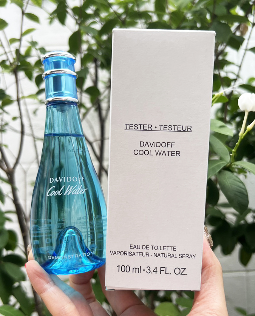 Davidoff Cool Water for Women EDT 100ml. กล่องเทสเตอร์ ของแท้ 100%