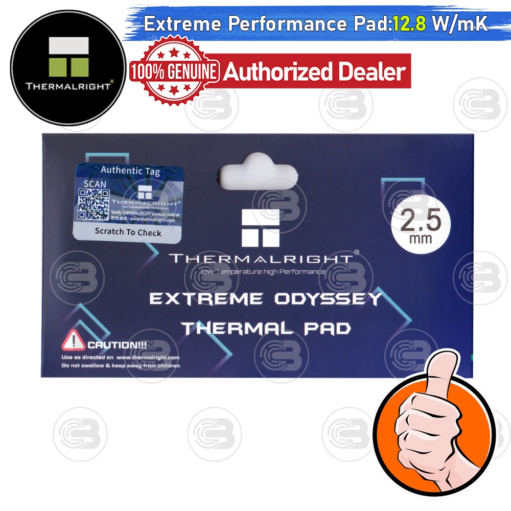[CoolBlasterThai] Thermalright Extreme Odyssey Thermal Pad 120x20x2.5 mm./12.8 W/mK