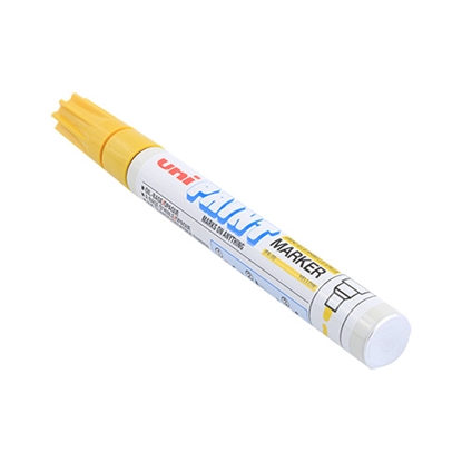 ปากกาเพ้นท์ ยูนิ รุ่น PX-20 สีเหลือง