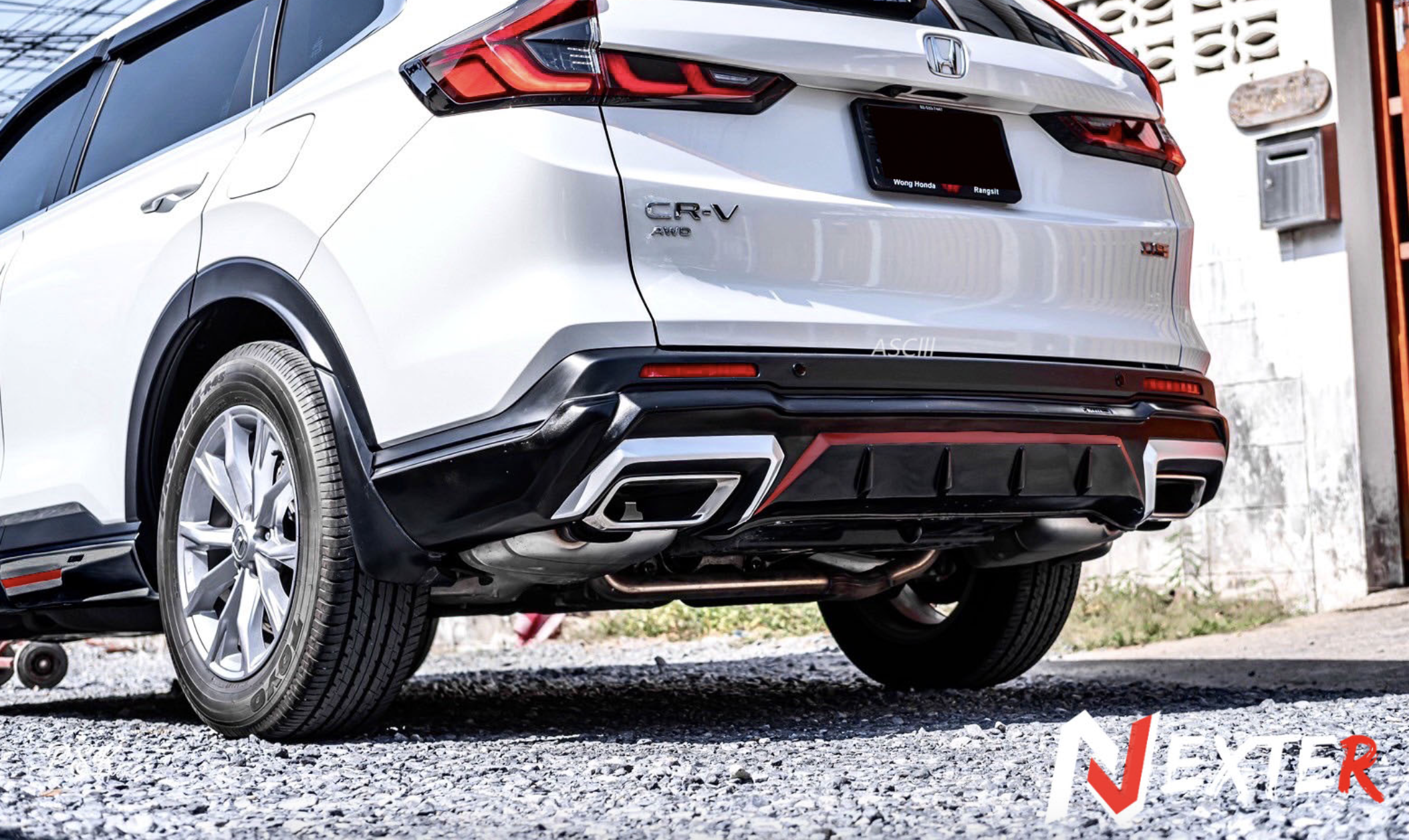 ชุดแต่ง ชุดสเกิร์ต Honda CR-V (G6) 2023-2026 รุ่น NEXTER V.2 (เฉพาะรุ่น EL,ES,RS)