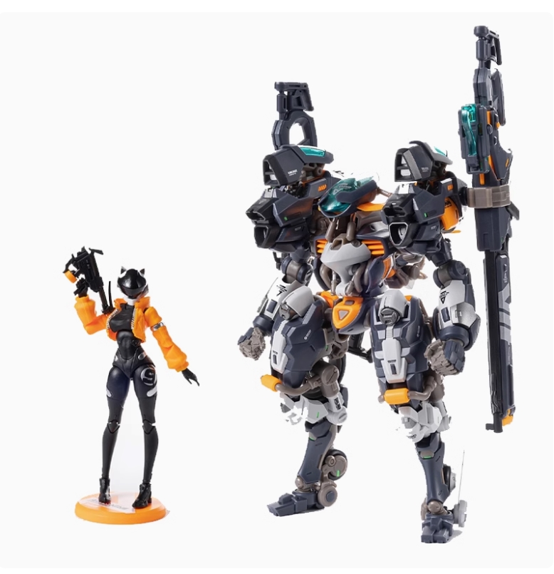 พร้อมส่ง Hecheng Zhi สร้างกลไกการประกอบ Guochuang Mecha Ji Niang RB-14หมายเลข9 Dianji