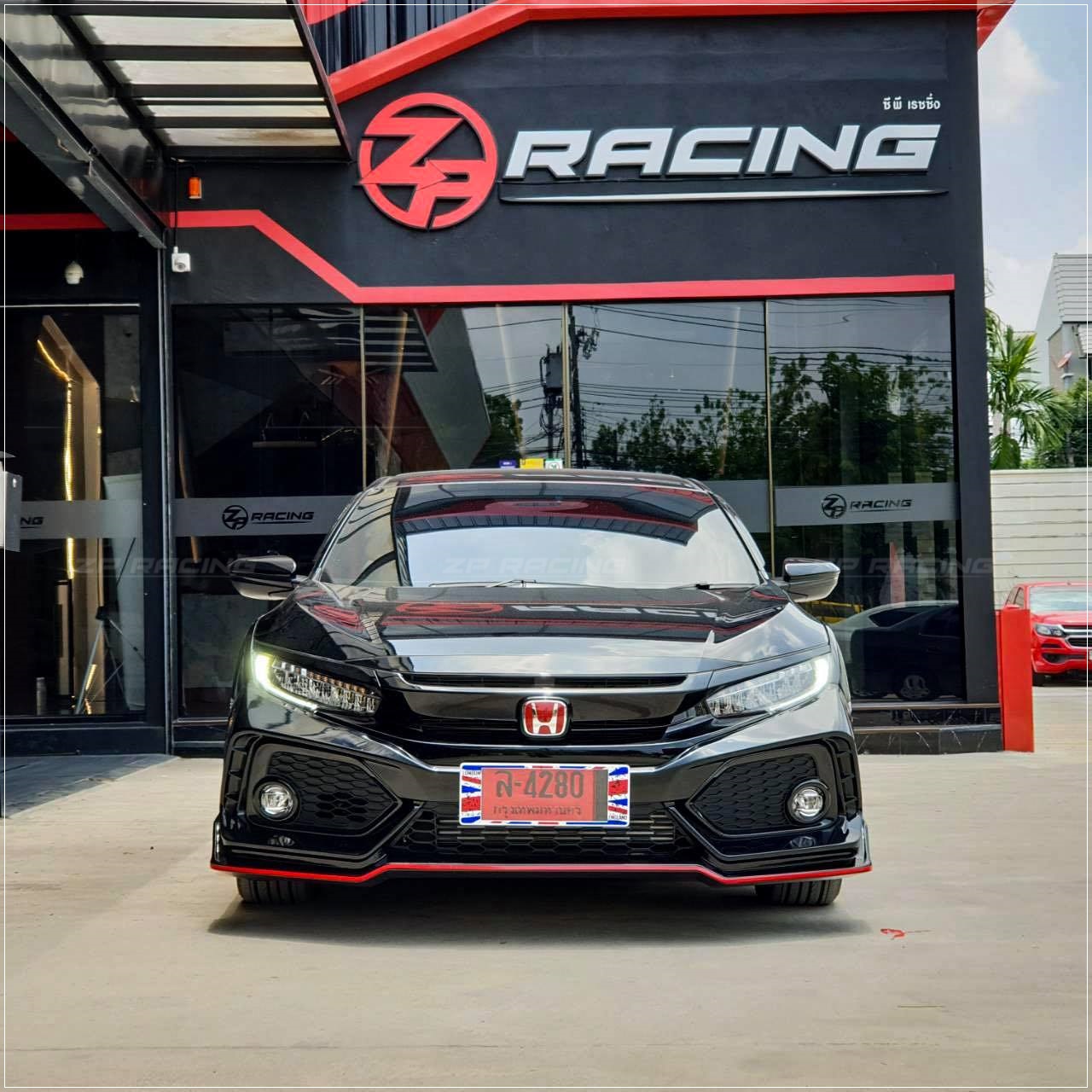 ชุดแต่ง CIVIC FK ทรง Type R 2016-18 แบบครอบทับ ประกันงานสี 1 ปี