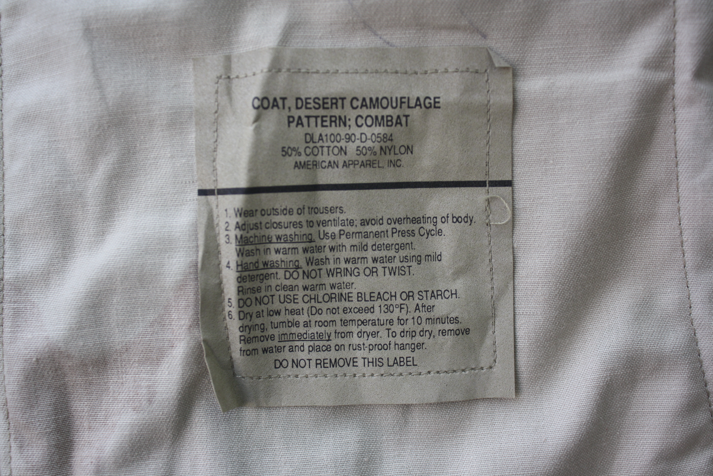 เสื้อทหารสหรัฐ ลายสามสี รุ่นแรก ปี 1990