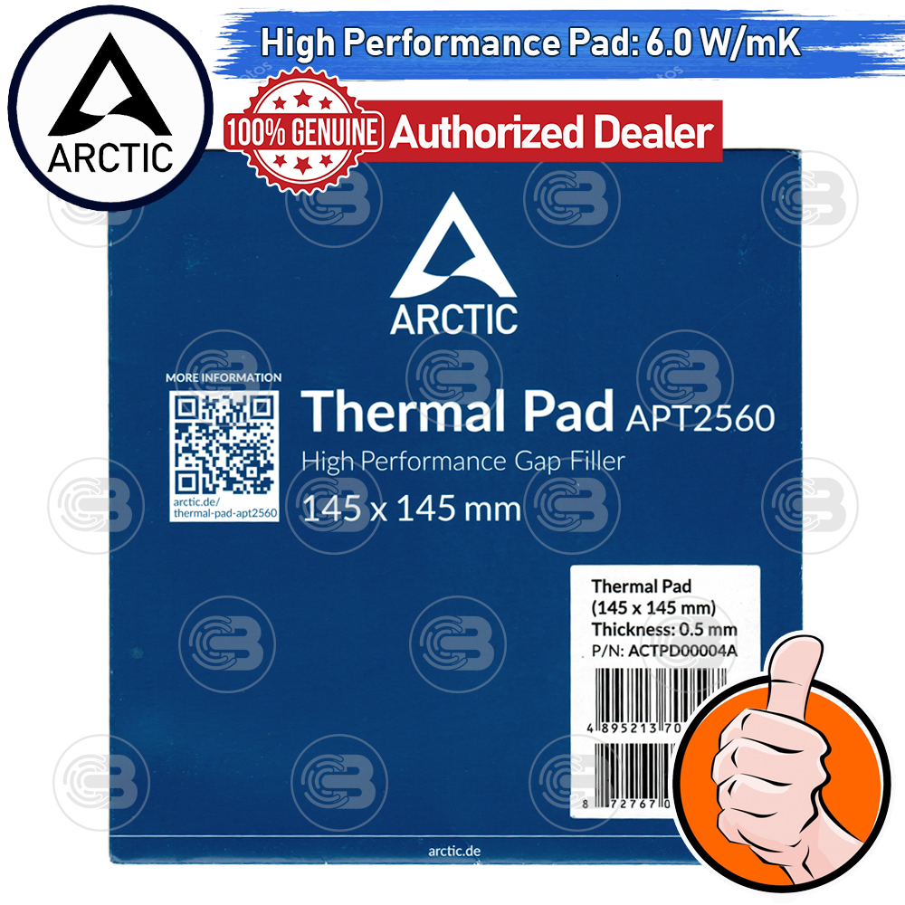 [CoolBlasterThai] Arctic Thermal Pad TP-2 (APT2560) 145x145x0.5 mm./6.0 W/mK