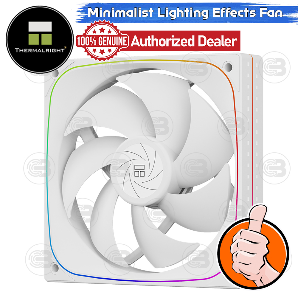 Thermalright TL-Q12W A-RGB Fan Case (size 120 mm.) ประกัน 3 ปี