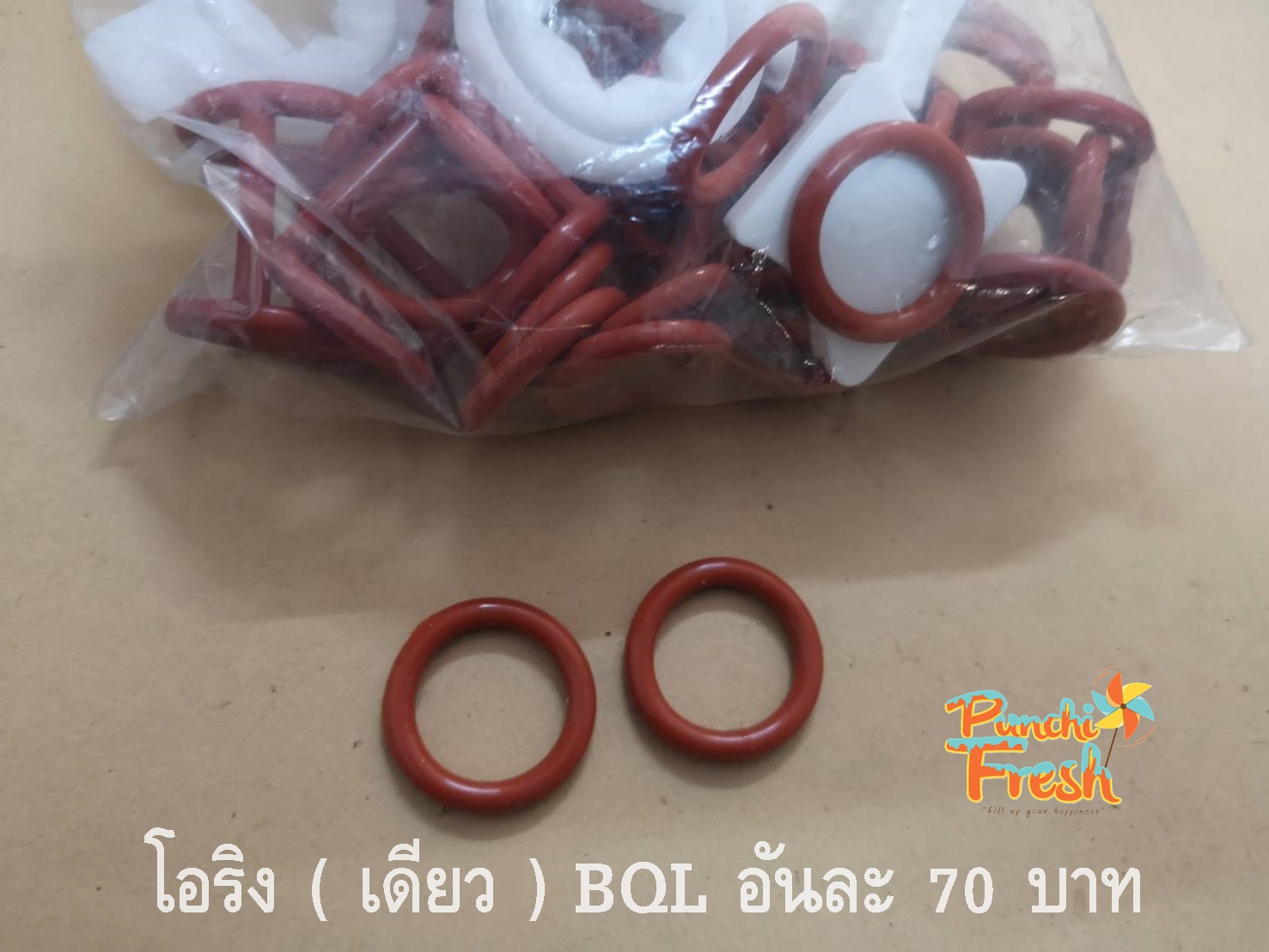 โอริง เดี่ยว สำหรับ เครื่องทำไอศครีมซอฟเสริฟ BQL