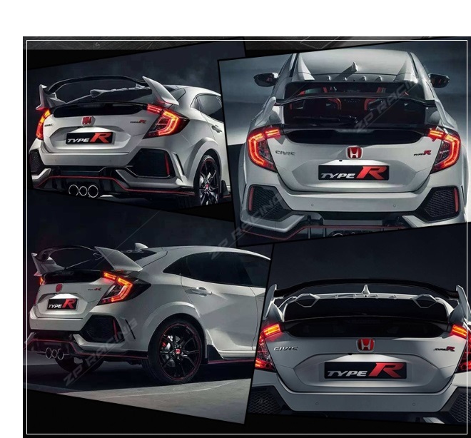 แก๊ปหลัง บังแดดกระจกหลัง Type R CIVIC FC