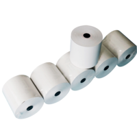 Thermal Paper 80x80mm. 58grm - กระดาษความร้อน 80 x 80 มิลลิเมตร 58 แกรม x 50 ม้วน