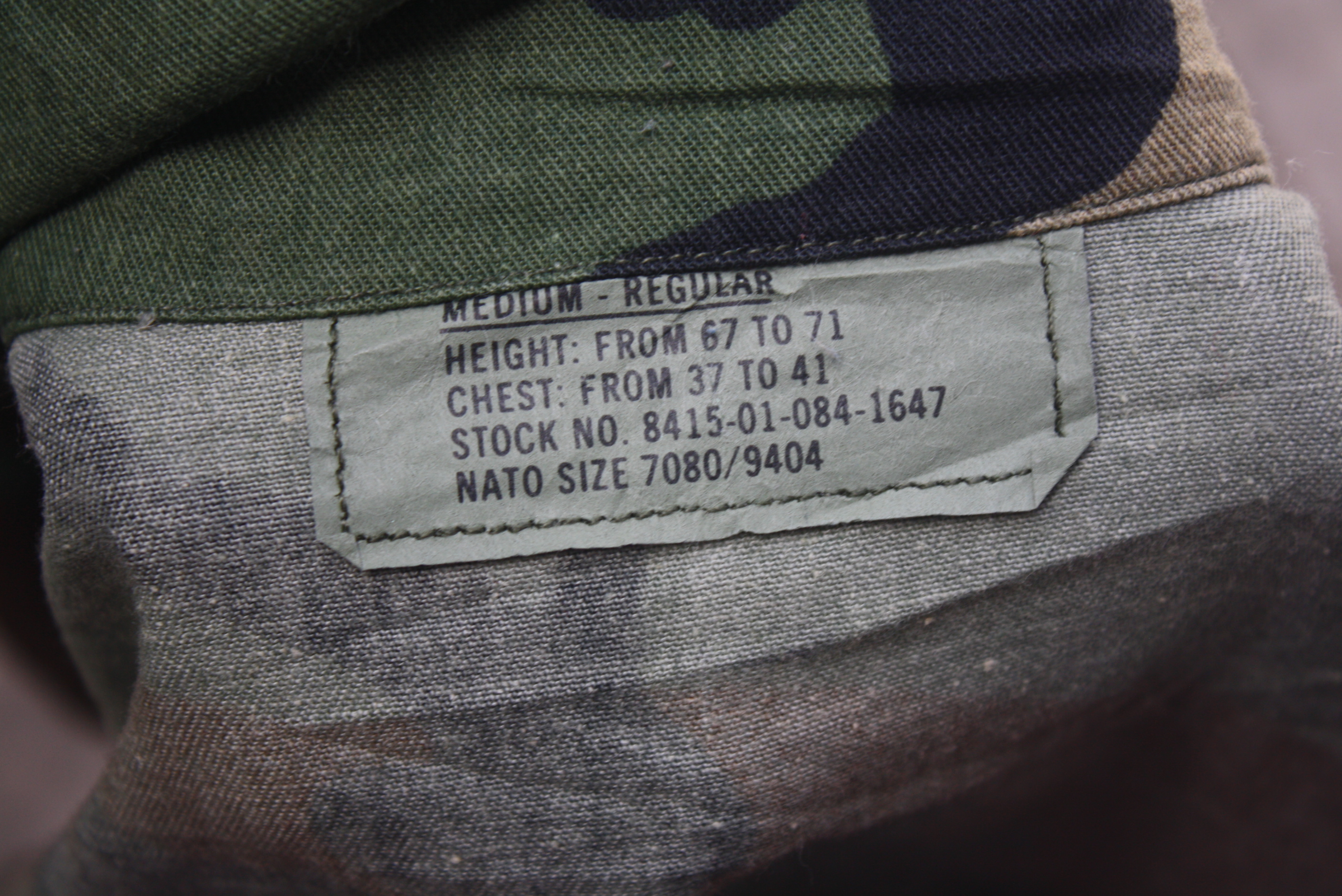 เสื้อทหารสหรัฐ M81 DBU ลาย woodland