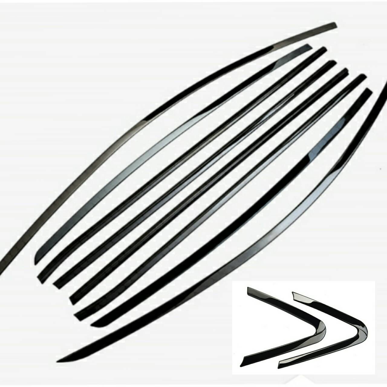 คิ้วกระจก M sport (10 ชิ้น) HR-V 2014-2021