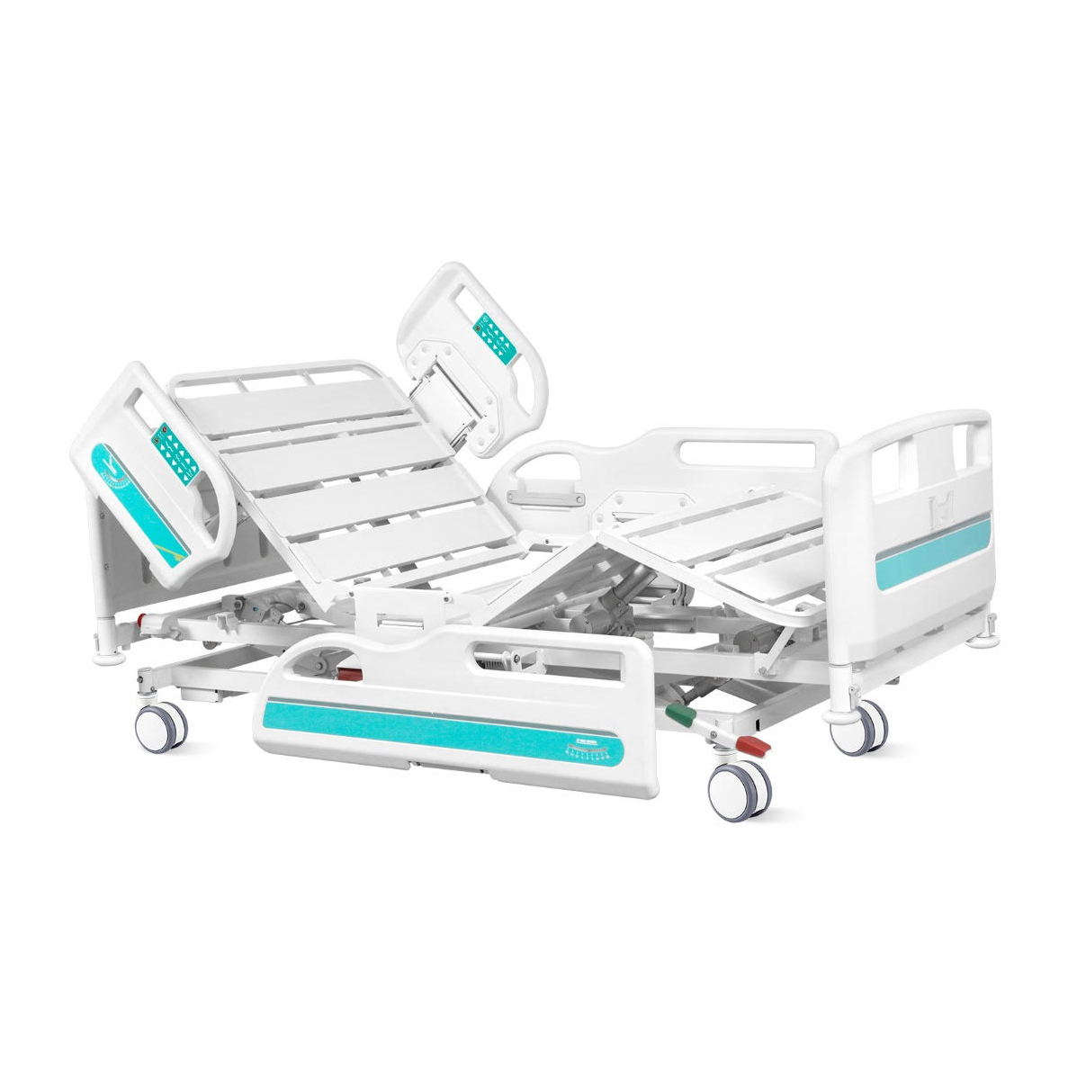 เตียงผู้ป่วยไฟฟ้า 11 ฟังก์ชัน Super Low ปรับต่ำพิเศษ รุ่นปีกนกแกรนด์ ดีลักซ์ (Grand Deluxe Hospital Bed) รับประกันศูนย์ไทย 6 ปี