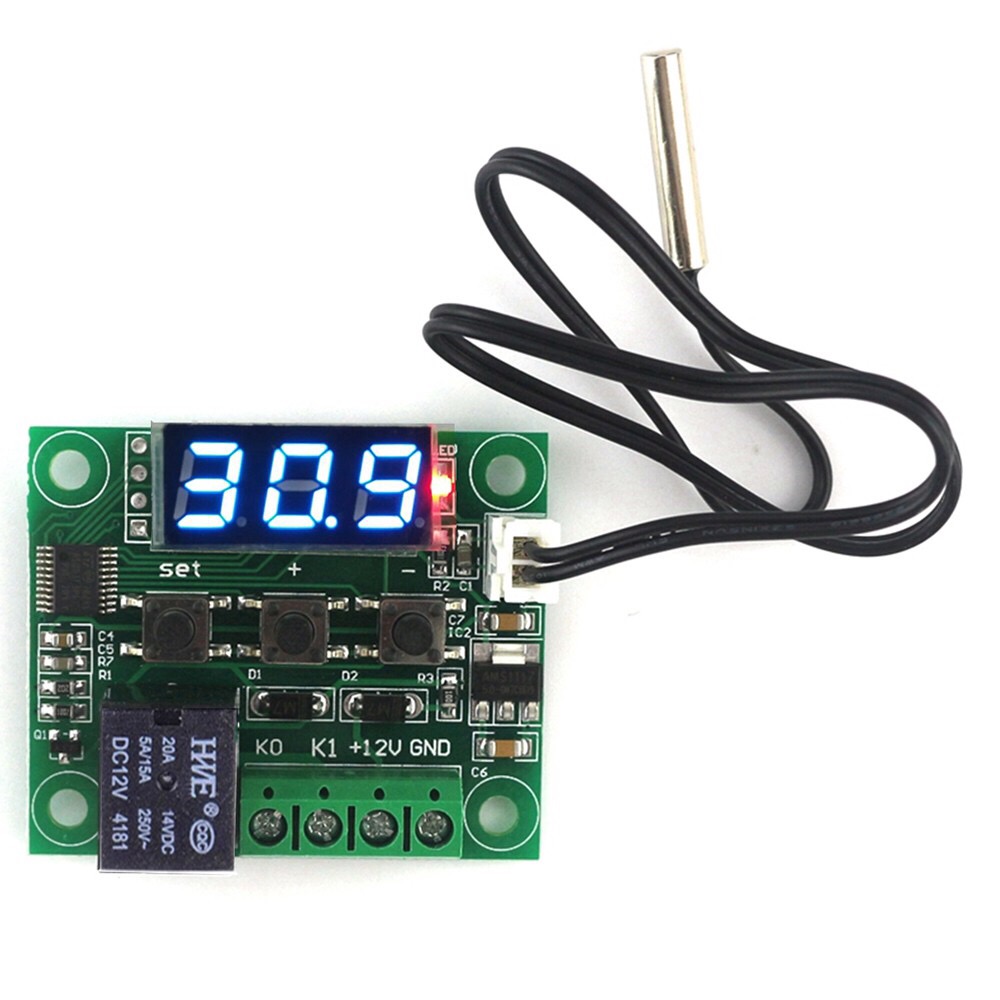 Digital Temperature Controller Board 12VDC with LED