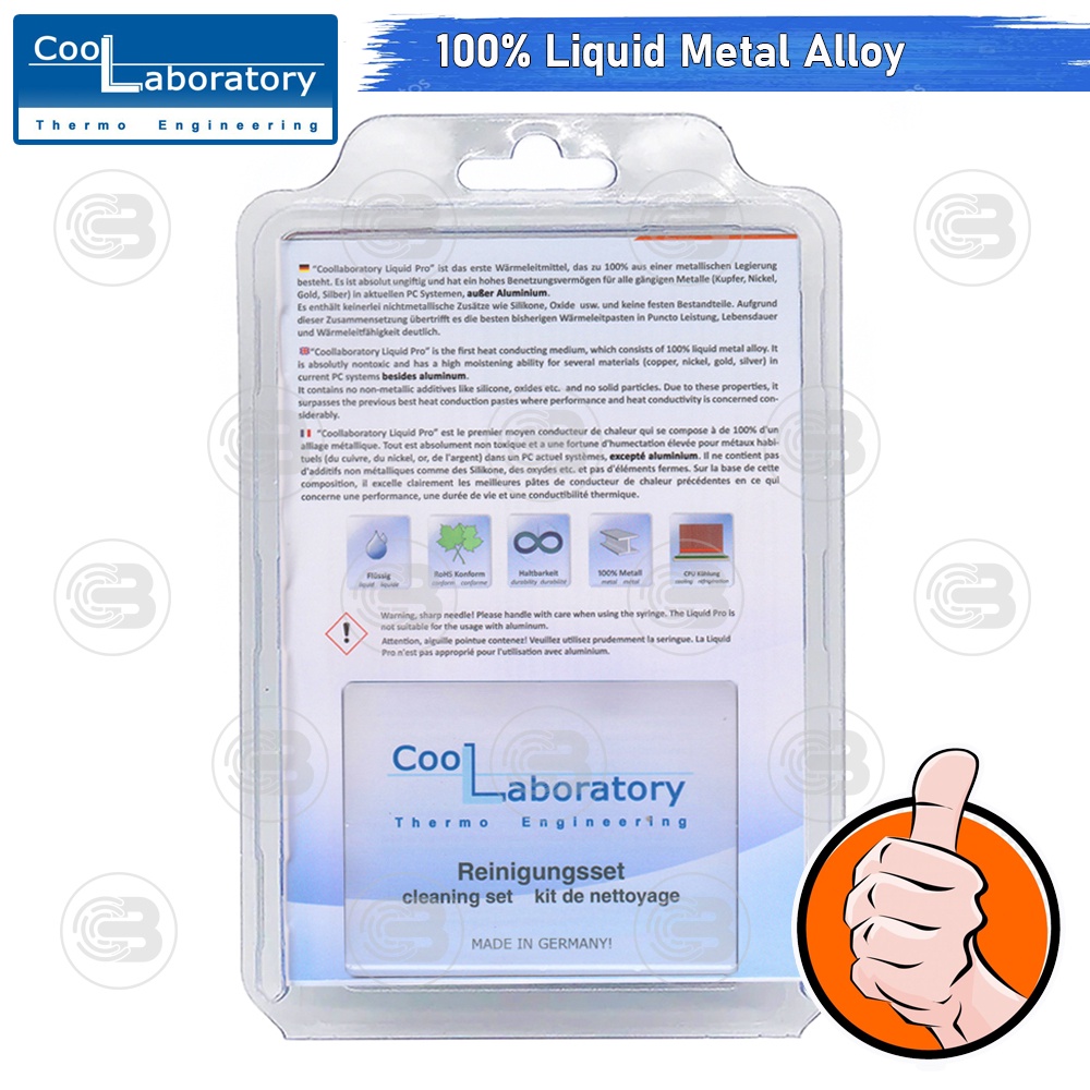 [CoolBlasterThai] Coollaboratory Liquid Pro 1g.(0.15ml) .Liquid Metal Compound