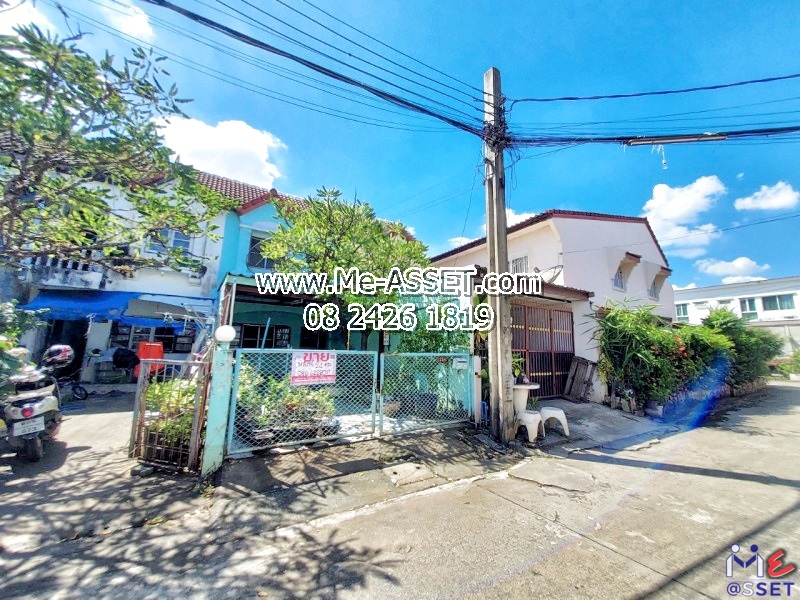 ขายทาวน์เฮ้าส์ ย่าน มีนบุรี คลองสามวา พระยาสุเรนทร์ รามอินทรา หทัยราษฎร์ : ม.เจริญทรัพย์ รามอินทรา 117 : 2 ชั้น 24 ตร.วา