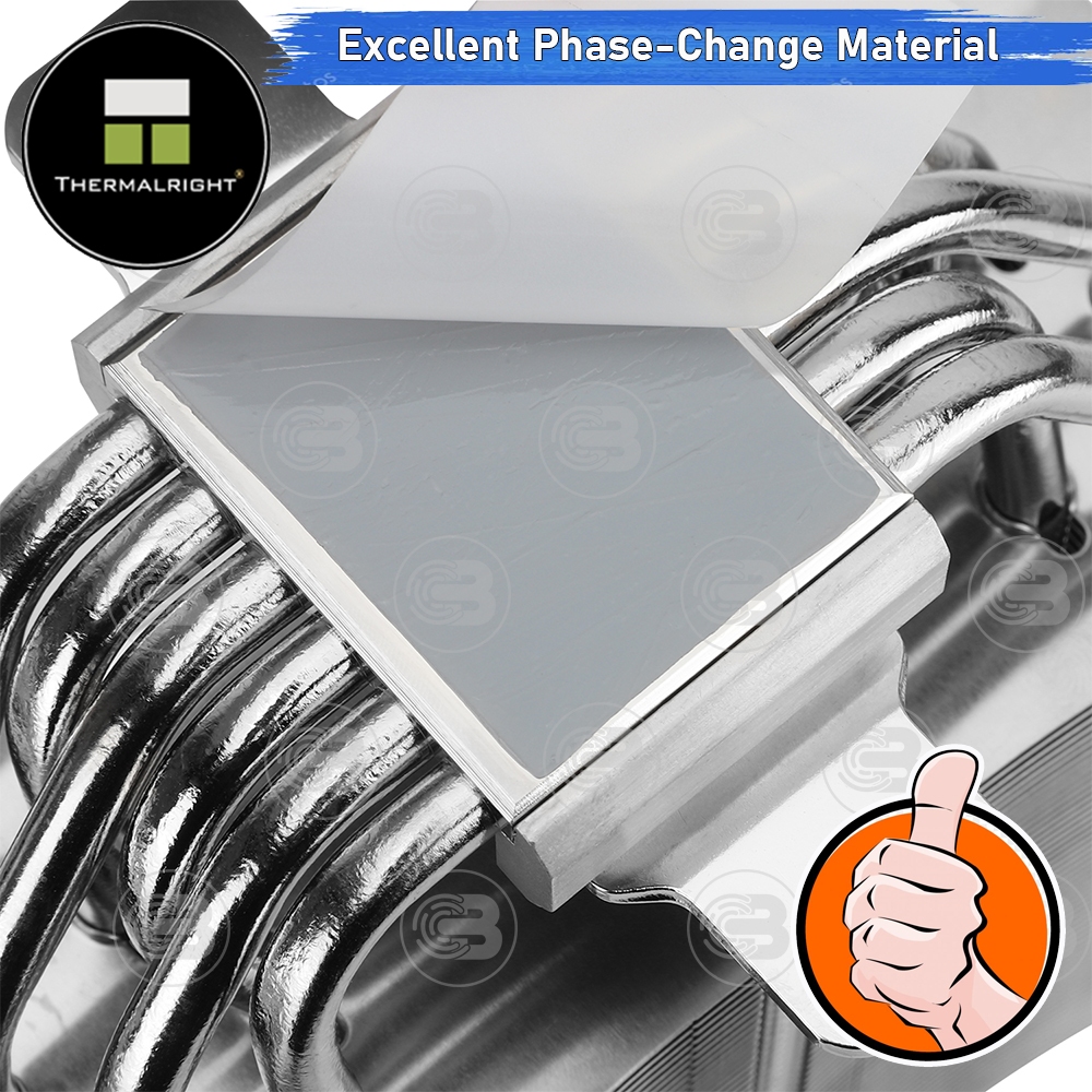 [CoolBlasterThai] Thermalright Heilos for Intel 40x30x0.2 mm. CPU (Phase change thermal interface)