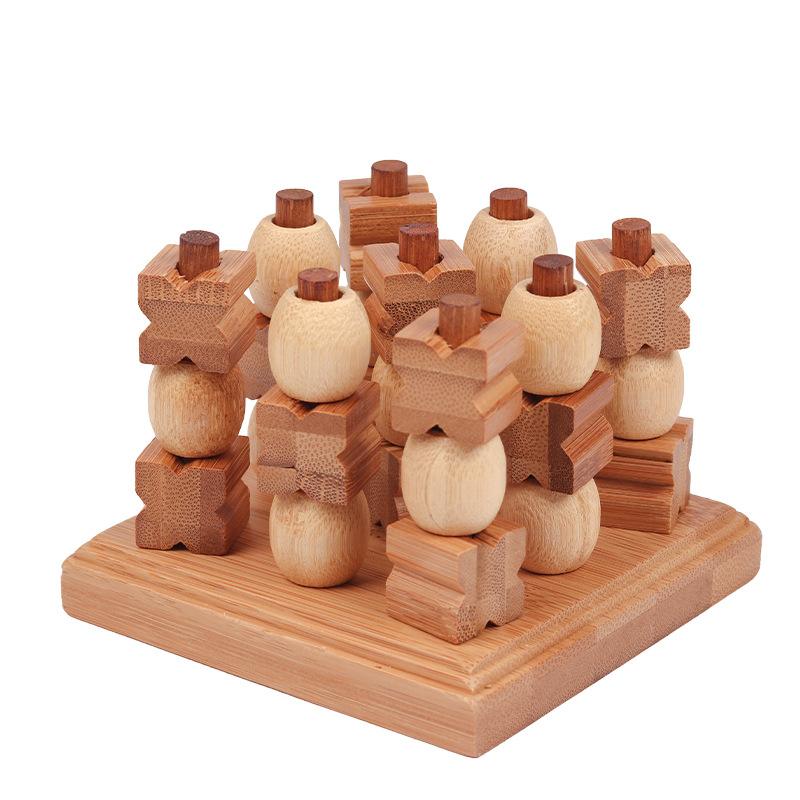 เกมOX 3D โอเอกซ์ ไม้ไผ่ 3มิติ (Bamboo 3D Tic-tac-toe)