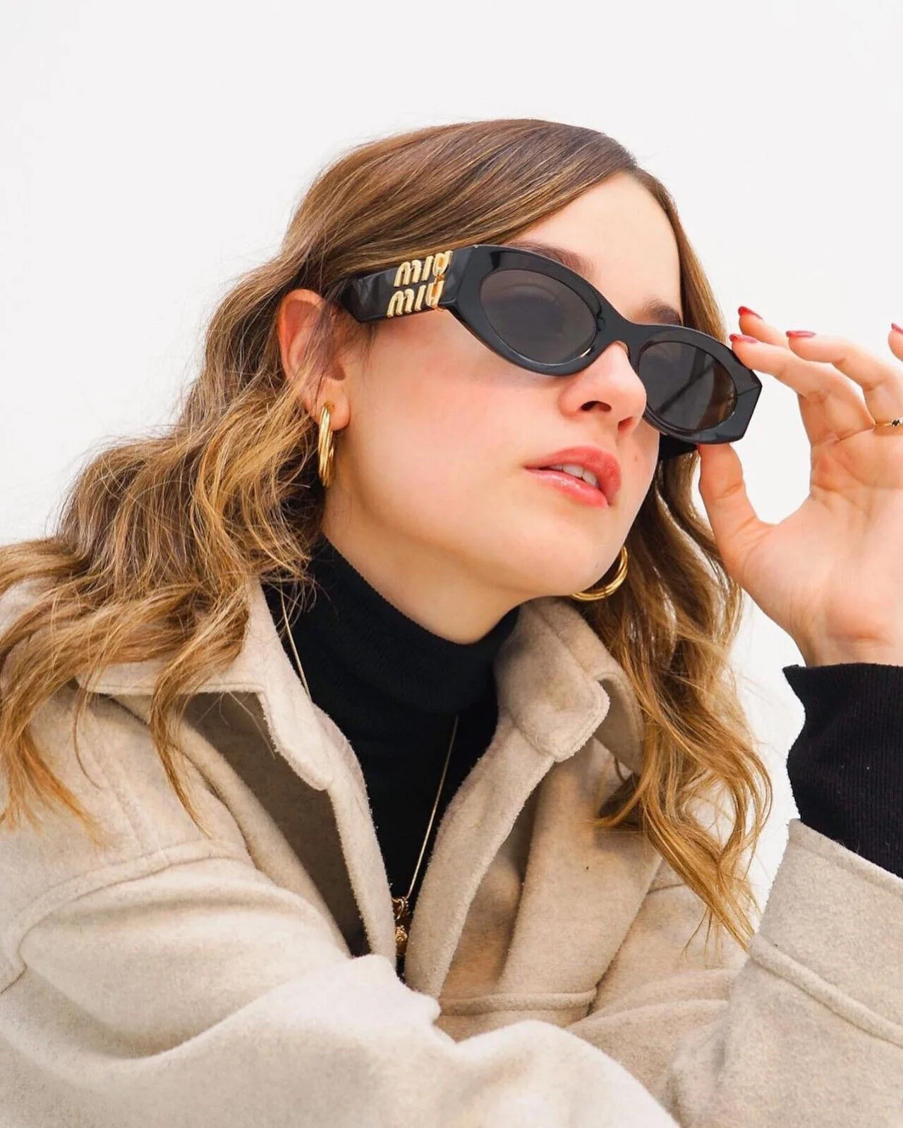 แว่นกันแดด MiuMiu Glimpse MU11WS 1AB5S0