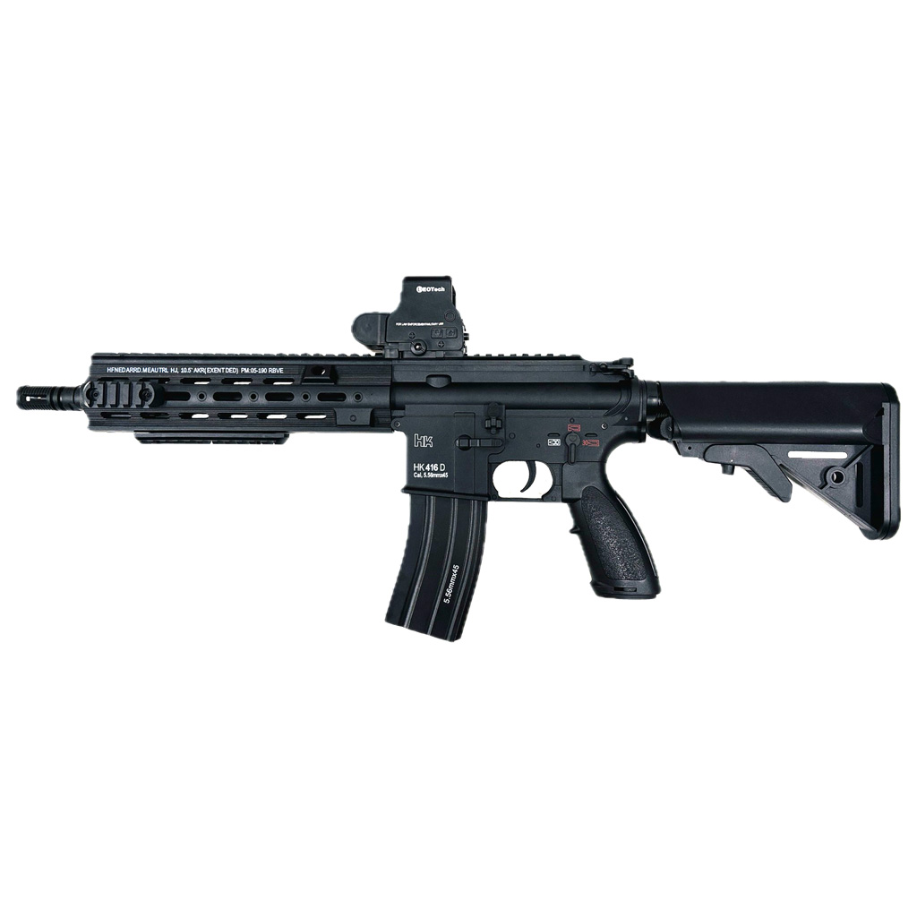 ปืนเจล ปืนเจลไฟฟ้า รุ่น HK416 รุ่นพิเศษเฟืองเหล็ก ท่ออลู (Sime&Full&Blowback)