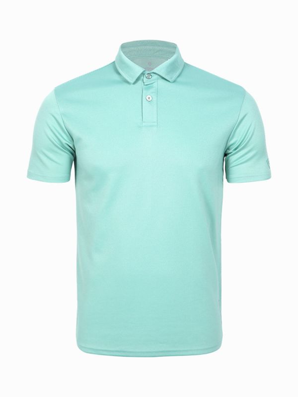 WARRIX DryTech POLO CA-SPU-SR0003 เสื้อโปโล วอริกซ์ แขนสั่น สีเขียว G11