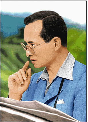 ในหลวงทรงงาน(ภาพใหญ่)