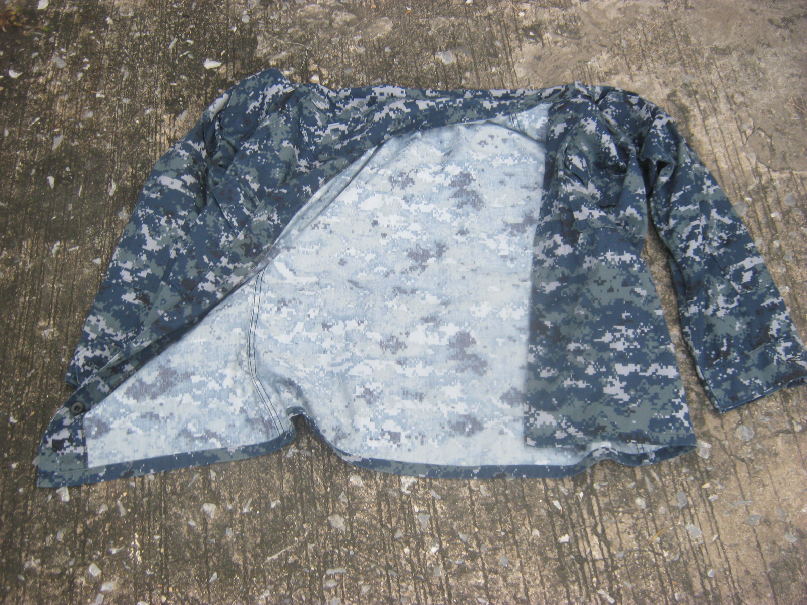 เสื้อทหารเรือสหรับ เนื้อผ้าพิเศษ 2014