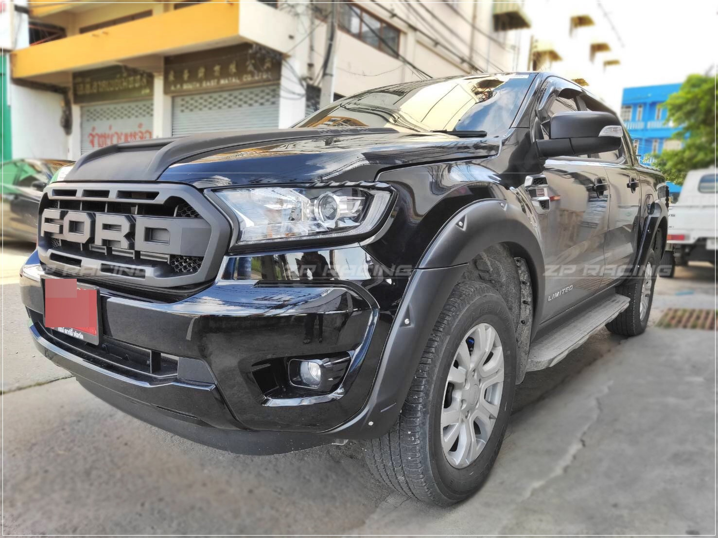 กระจังหน้าแรพเตอร์ Raptor สำหรับฟอร์ดเรนเจอร์ Ford Ranger สำหรับรุ่น Limited, XLT, XLS, XL+, XL