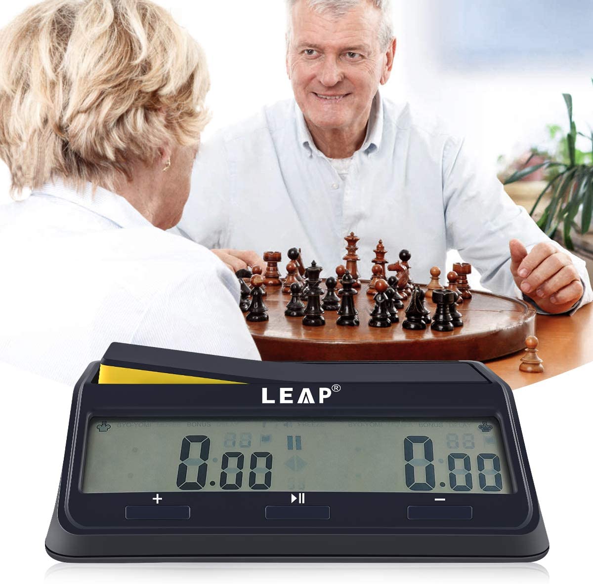 นาฬิกาจับเวลาเอแม็ท Leap Digital Clock PQ9917