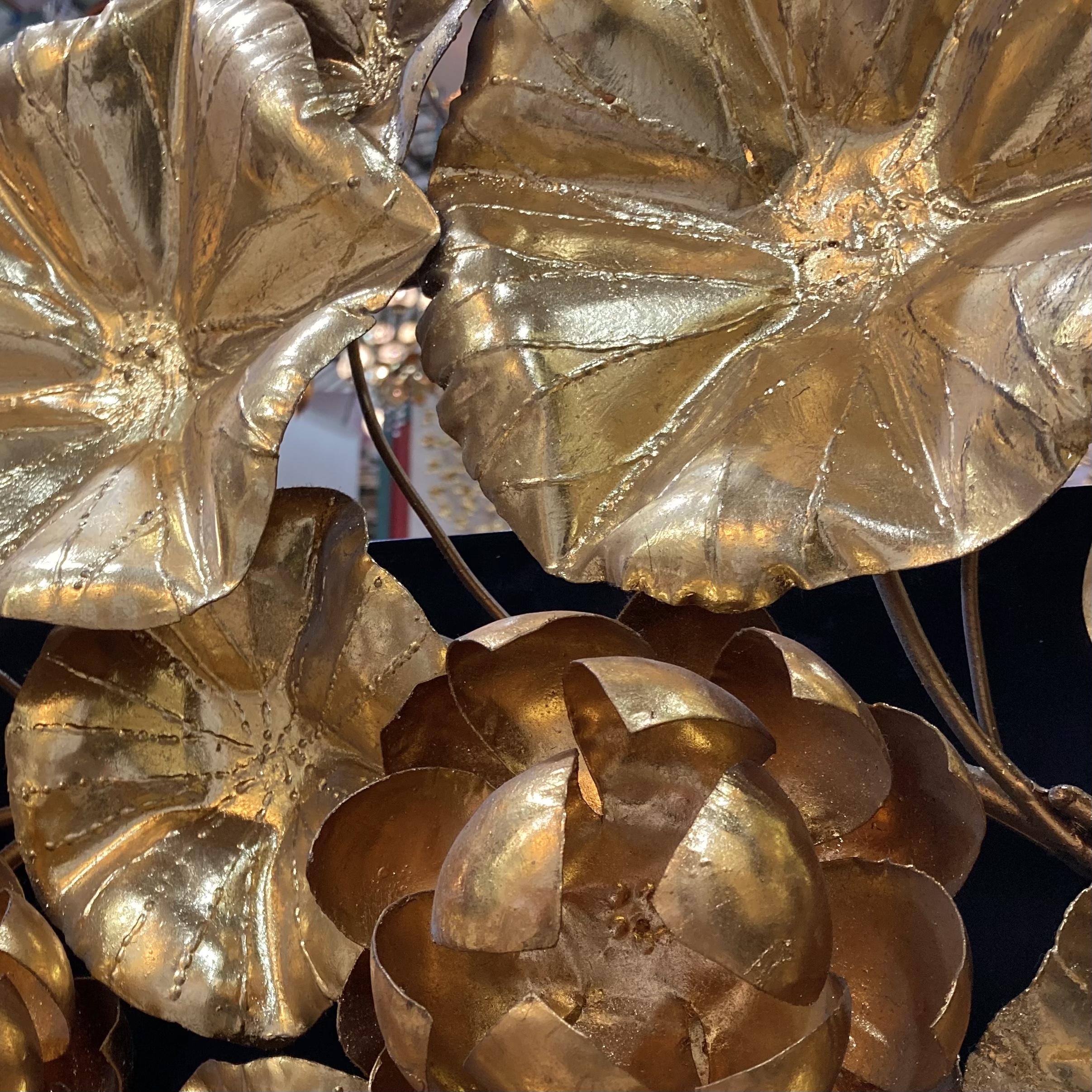 กอบัวทอง (100x100 cm)