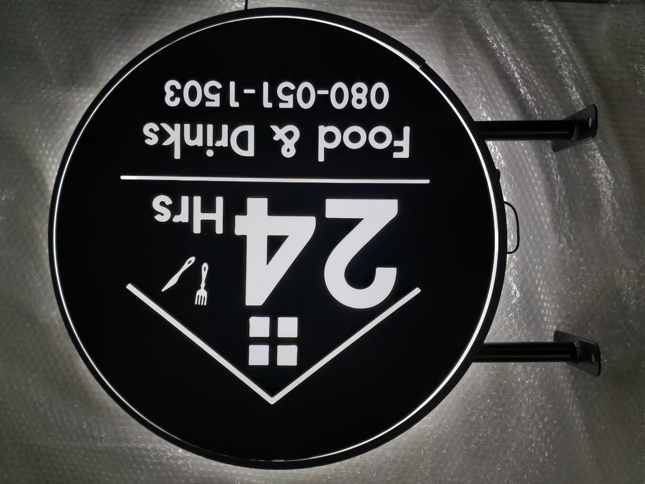 งานป้ายกล่องไฟ