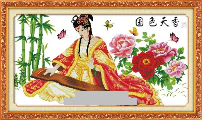 Playing Lyre (ไม่พิมพ์/พิมพ์ลาย)