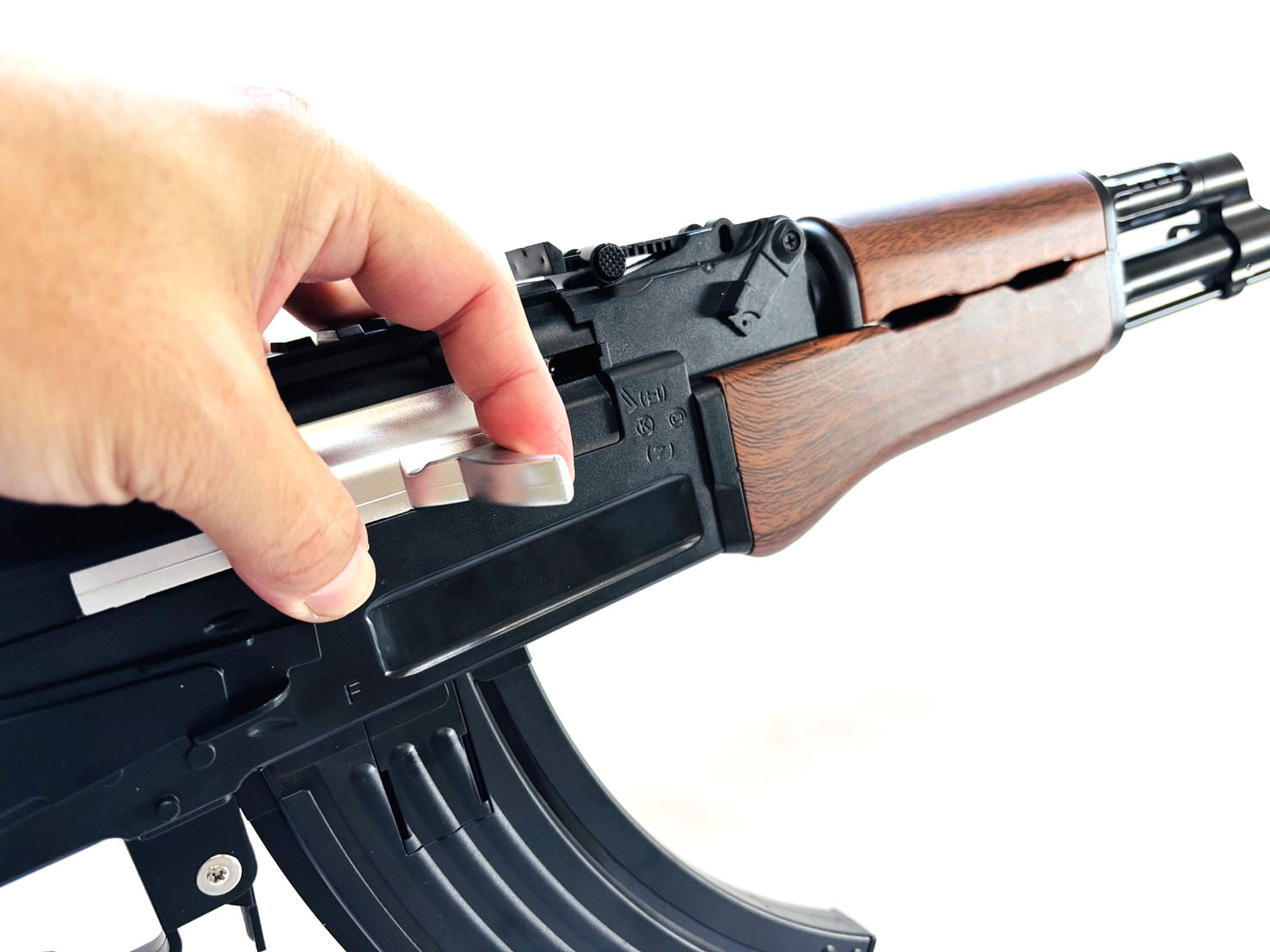 ปืนเจล ปืนเจลไฟฟ้า รุ่น AK47M (Semi Auto&Full Auto)